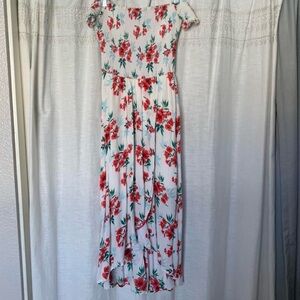 Floral Layered Maxi Dress